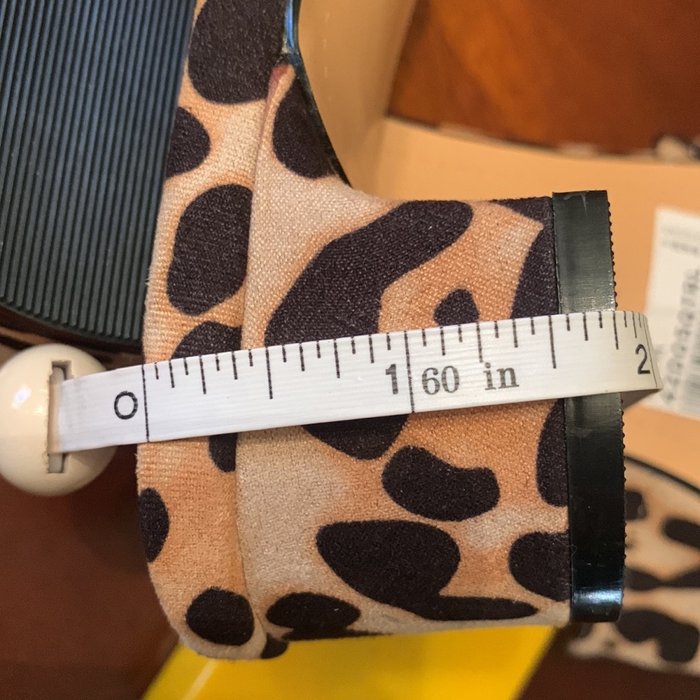 TopShop Leopard Slides NWT - Picture 6 of 9